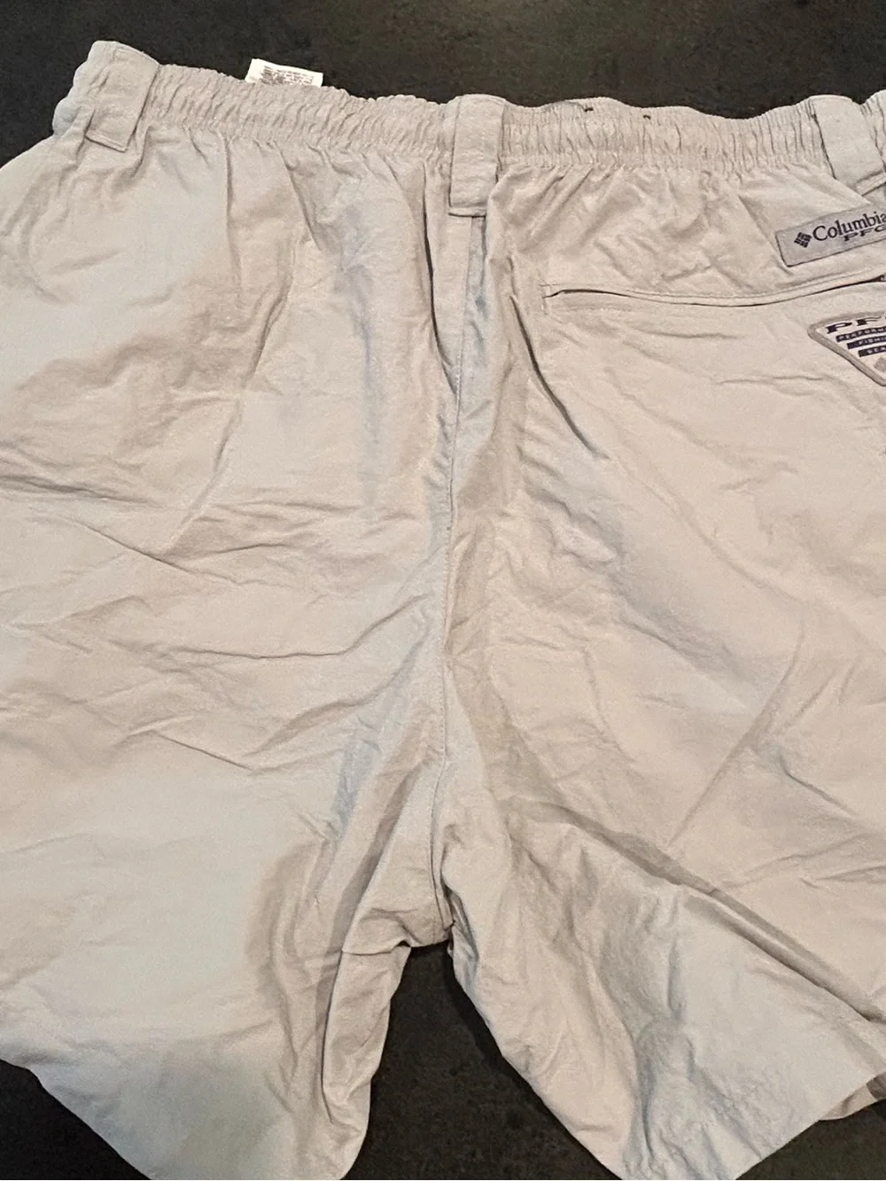 Columbia Light Gray Men's Swim Board Shorts